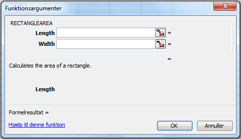 Function arguments