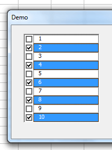 Listbox