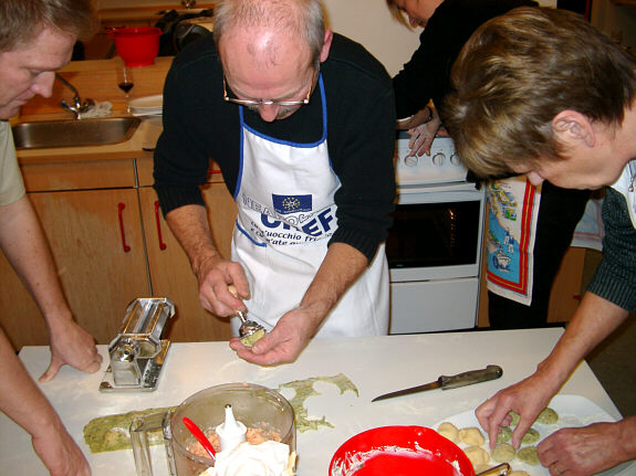 Udstansning af ravioli