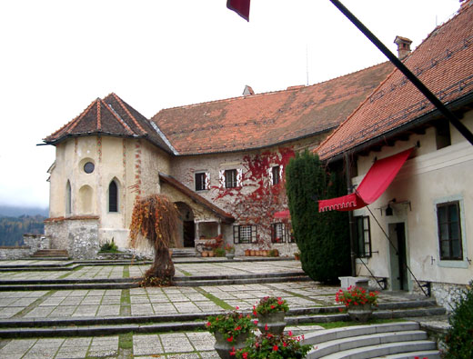 At Bled Castle