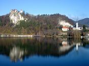 The old town and the church