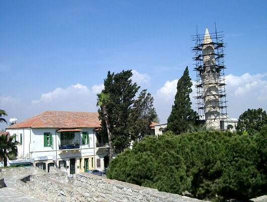 Larnaca Fort and the minaret
