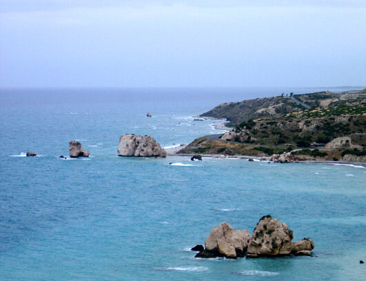 Aphrodite's birth place