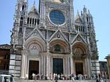 The cathedral in Siena