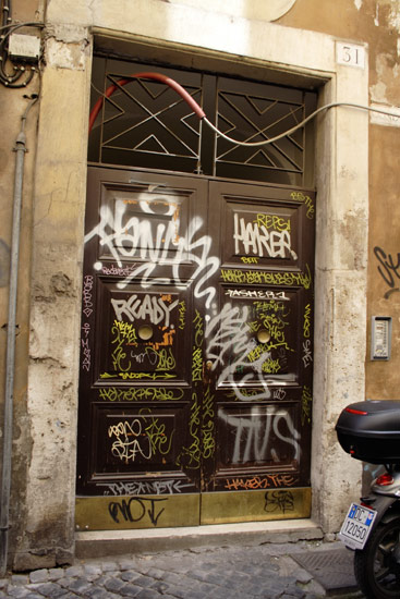 Graffiti in Trastevere