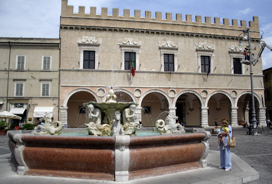 Palazzo Ducale in Pesaro.