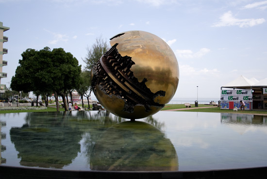 Sculpture in Pesaro.
