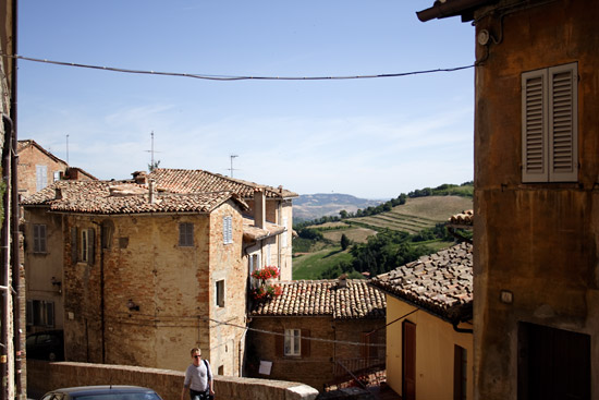 View from Urbino