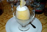 Lemon sorbet