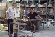 Glass workshop on Murano
