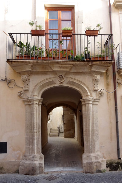 Port i Siracusas gamle by